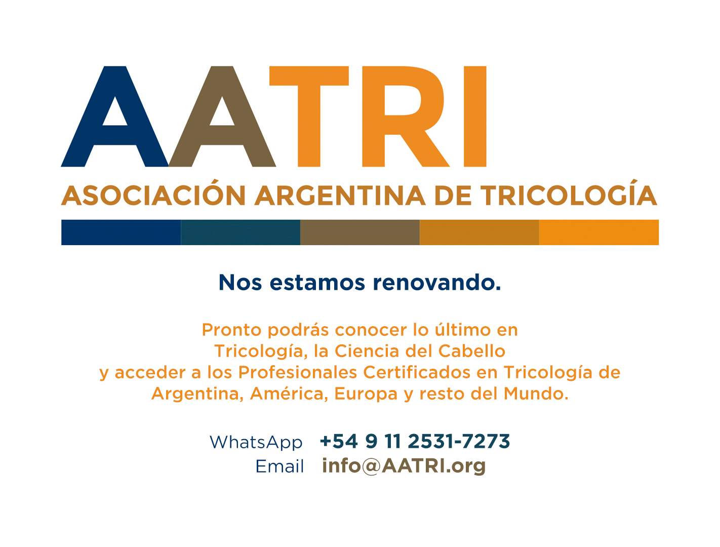 aatri – Asociación Argentina de Tricología